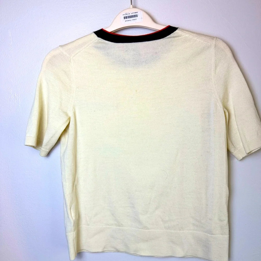 Banana Republic Cream Sweater Merino Wool - Picture 4 of 4